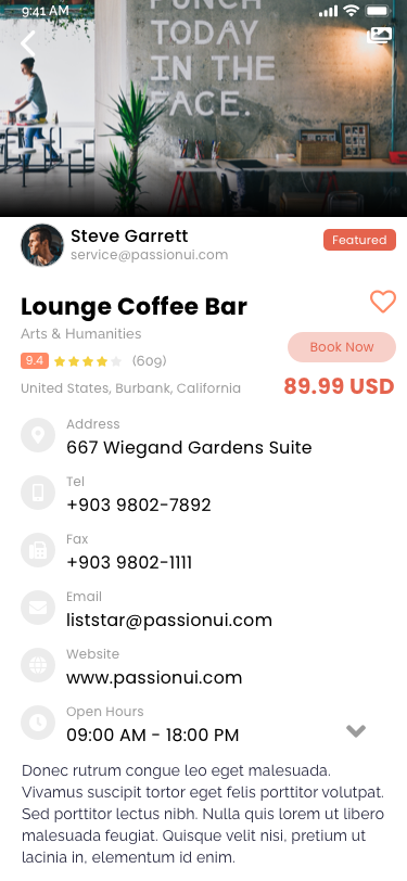 Listar FluxPro – Directory & Classified Mobile App Full Solution - Image 8