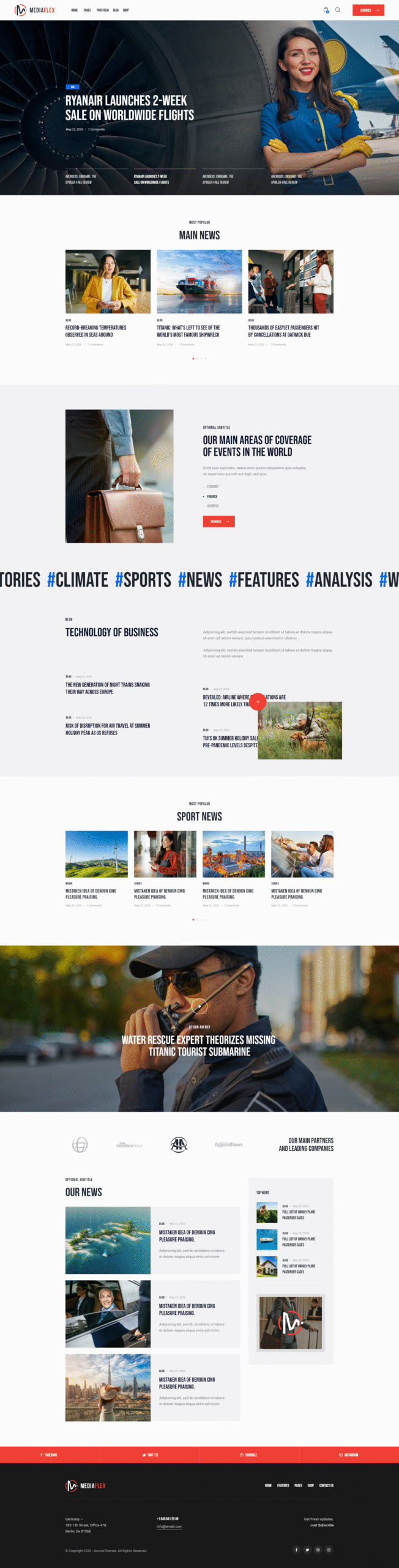 MediaFlex - TV Channel & Streaming WordPress Theme - Image 8