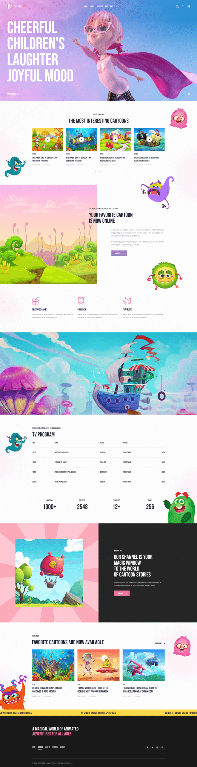 MediaFlex - TV Channel & Streaming WordPress Theme - Image 3