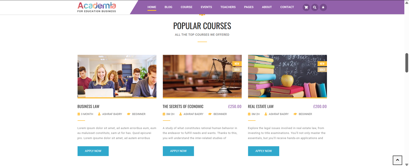 Academia - Education Center WordPress Theme - Image 4