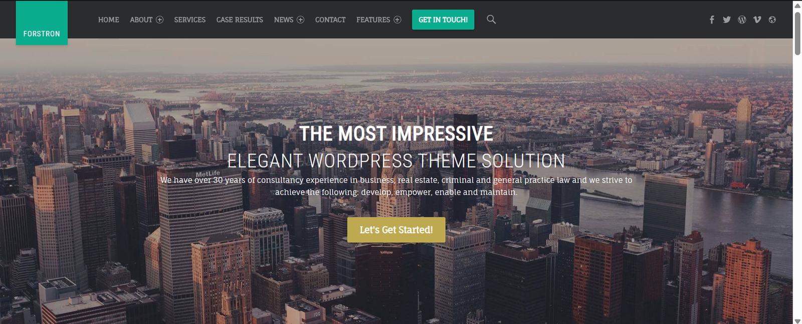 Forstron - Legal Business WordPress Theme - Image 2