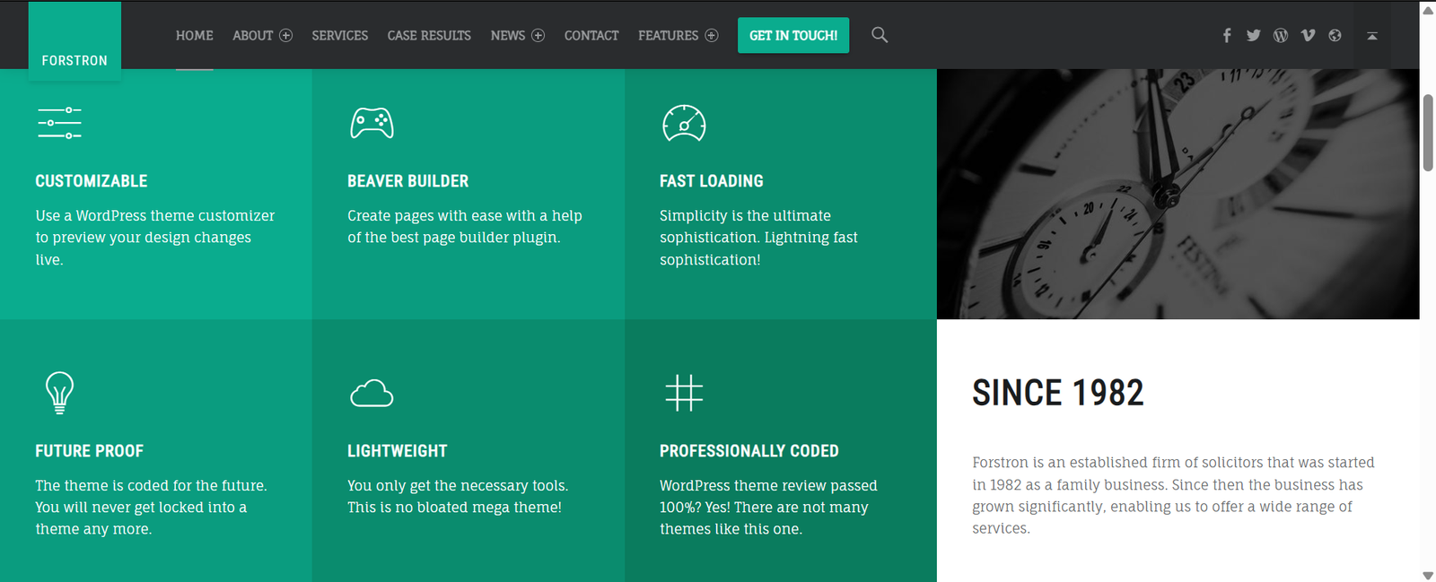 Forstron - Legal Business WordPress Theme - Image 3