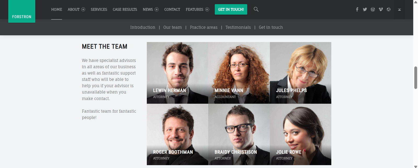 Forstron - Legal Business WordPress Theme - Image 4
