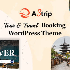 A3trip - Tours & Travels WordPress Theme