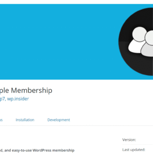 Simple Membership
