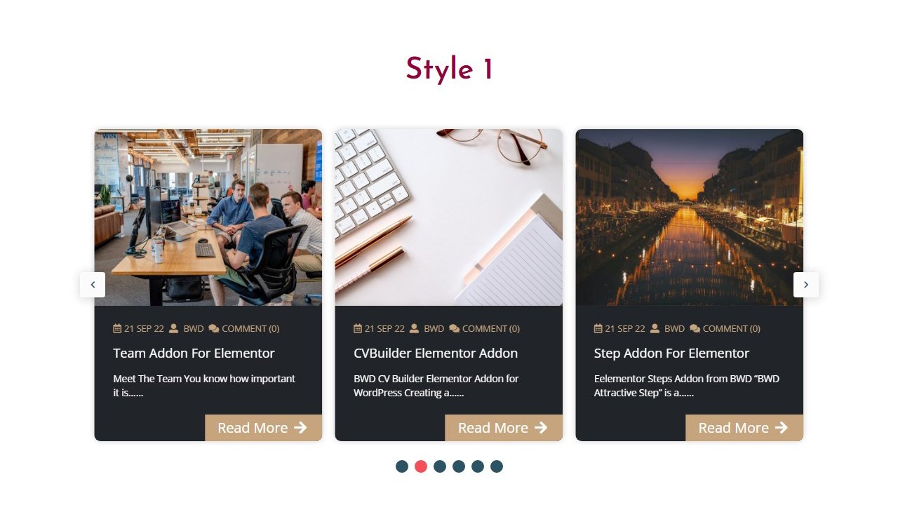 Creative Post Carousel Addon for Elementor - Image 9