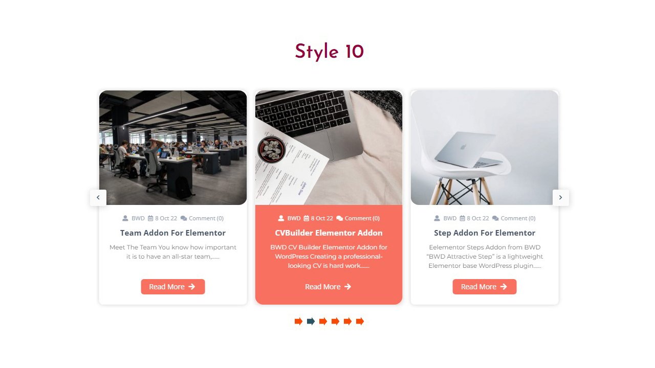 Creative Post Carousel Addon for Elementor - Image 8