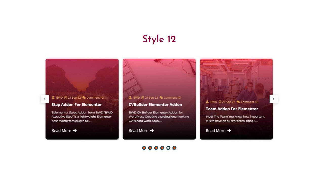 Creative Post Carousel Addon for Elementor - Image 6