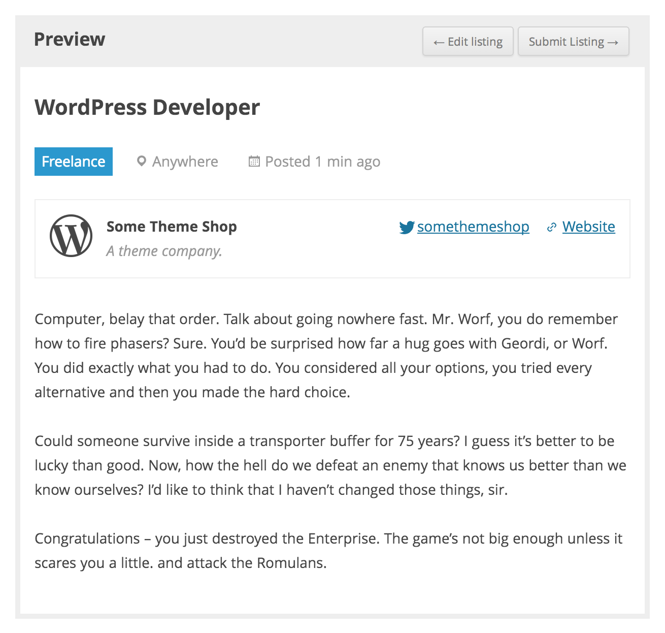 WP Job Manager - Image 6