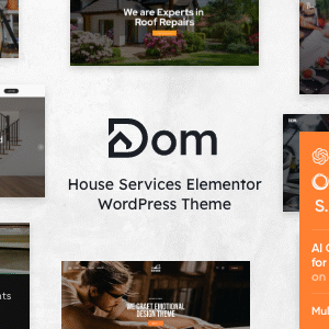 Dom – House Services Elementor WordPress Theme