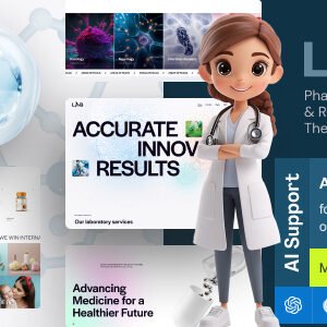 Lab – Pharmacy, Laboratory and Research WordPress Theme
