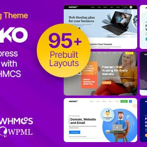 Hostiko WordPress WHMCS Hosting Theme