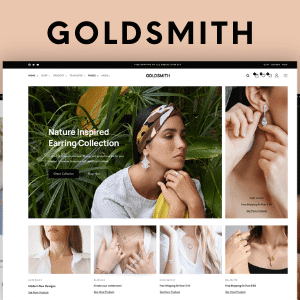 GoldSmith – Jewelry Store WooCommerce Elementor Theme