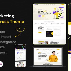 Saor – SEO Digital Marketing Agency WordPress Theme
