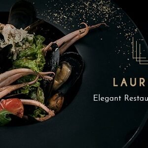 Laurent Elegant Restaurant Theme