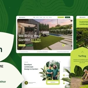 EverGreen – Landscaping Gardening WordPress Theme