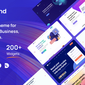 Saasland – MultiPurpose WordPress Theme for Startup