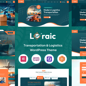 Loraic – Transportation and Logistics WordPress Theme