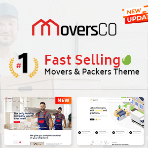 MoversCO – Movers and Packers WordPress Theme version