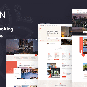 Boliin – Resort and Hotel Booking WordPress Theme