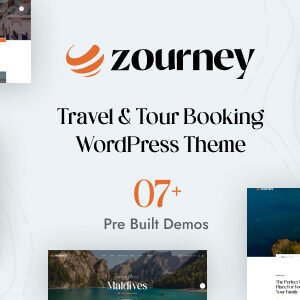 Zourney – Travel Tour Booking WordPress Theme