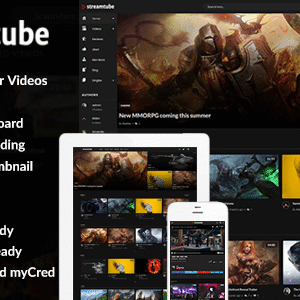 StreamTube – Video WordPress Theme