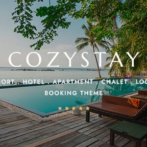CozyStay – Hotel Booking WordPress Theme