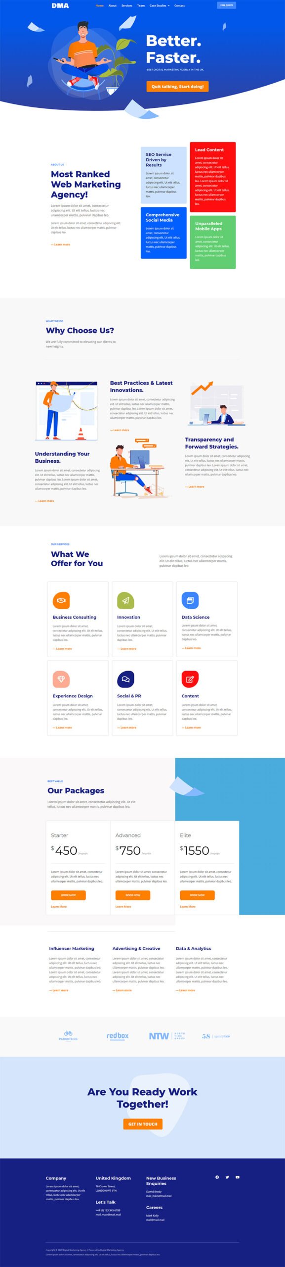 DMA – Digital Marketing Agency Template Kit - Image 2