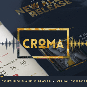 Croma – Responsive Music WordPress Theme