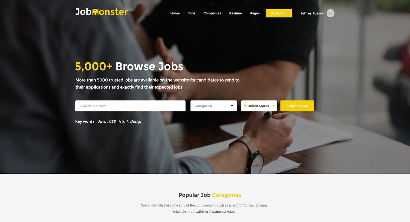 Jobmonster Job Board WordPress Theme - Image 2