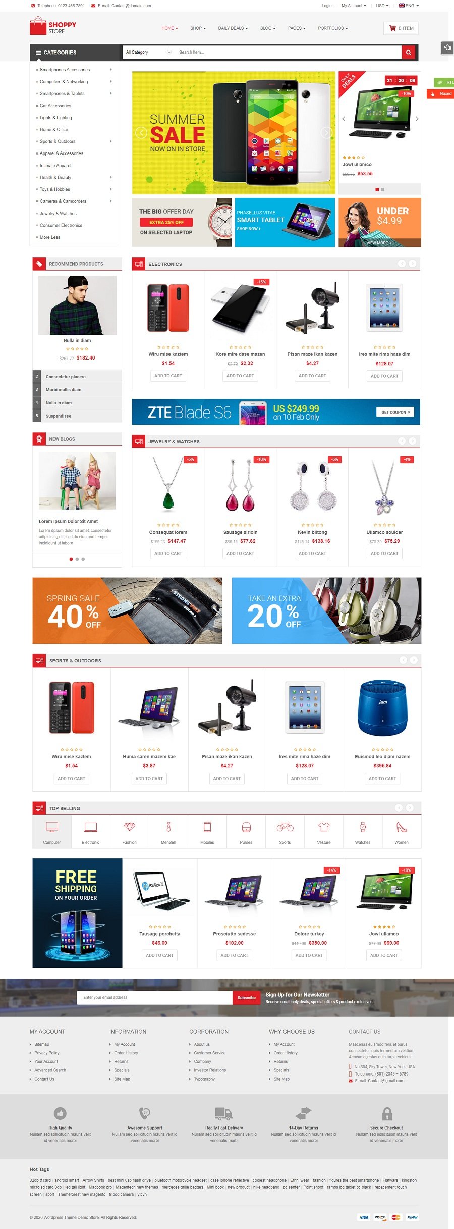 ShoppyStore – Multipurpose Responsive WooCommerce WordPress Theme - Image 5