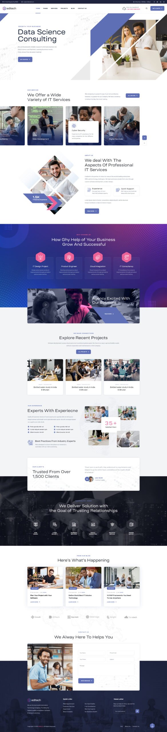 Editech – Corporate Business WordPress Theme - Image 9