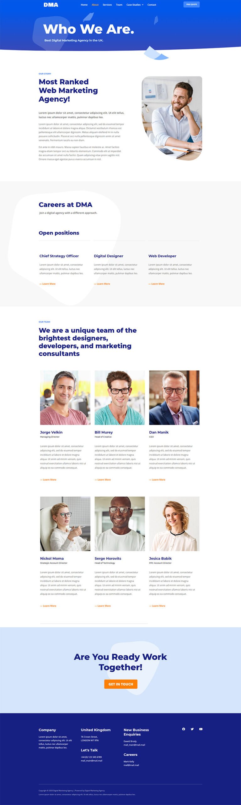 DMA – Digital Marketing Agency Template Kit - Image 3