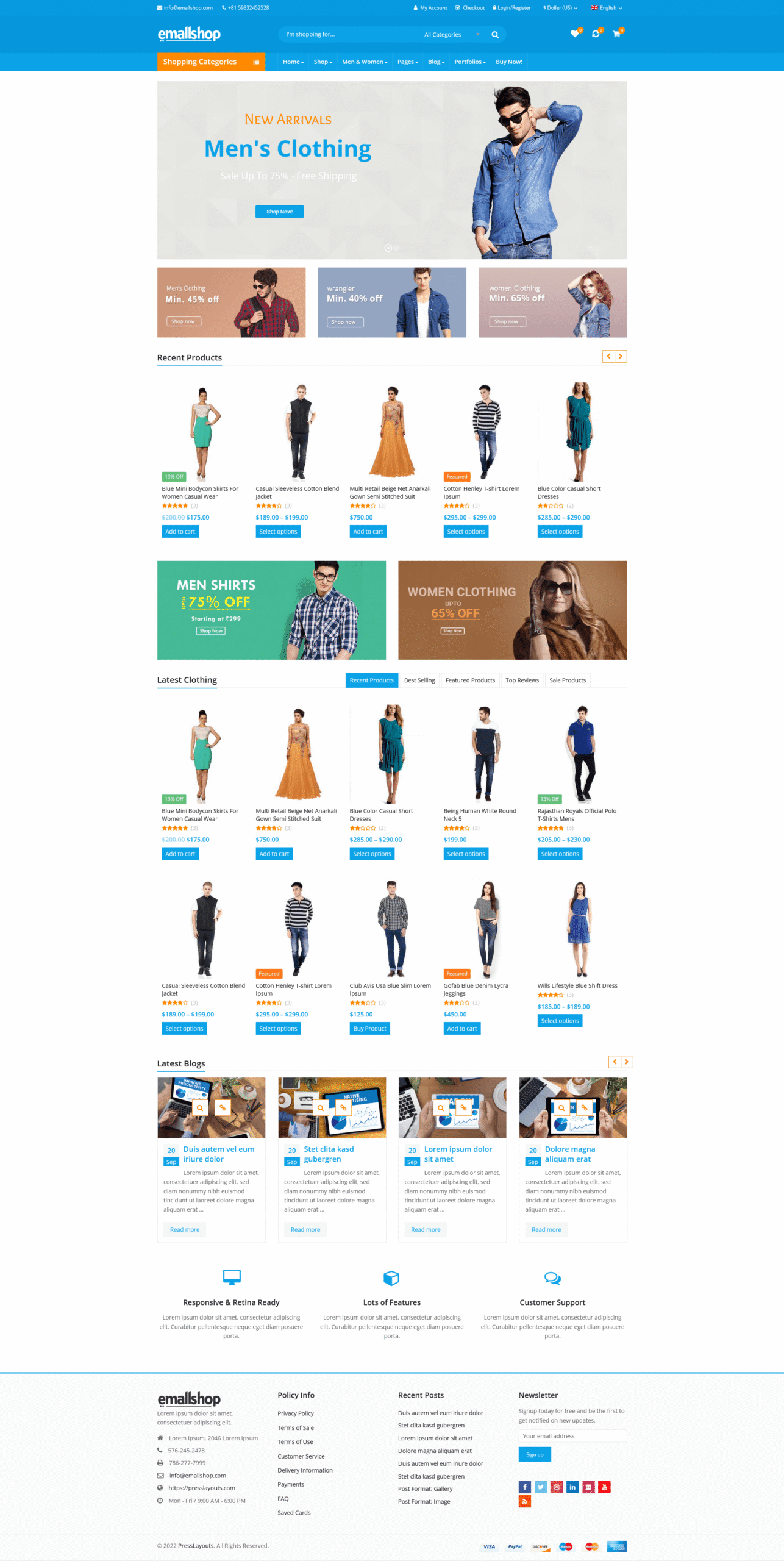 EmallShop – Responsive Multipurpose WooCommerce Theme - Image 3
