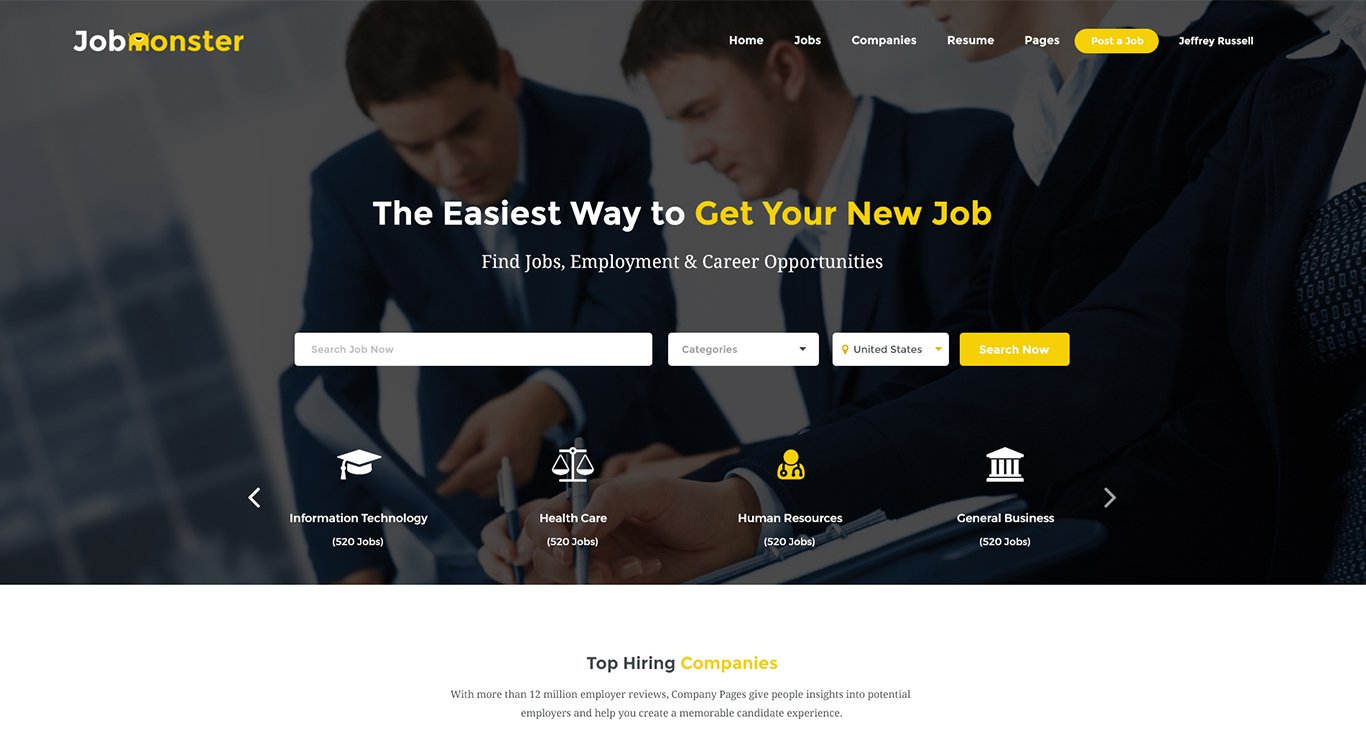 Jobmonster Job Board WordPress Theme - Image 4
