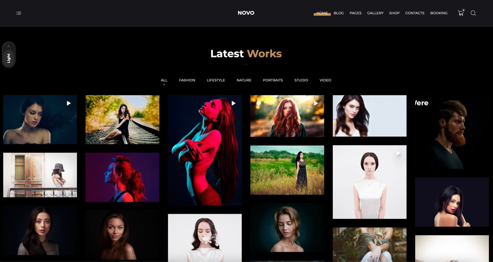 Novo - Photography WordPress - Image 7