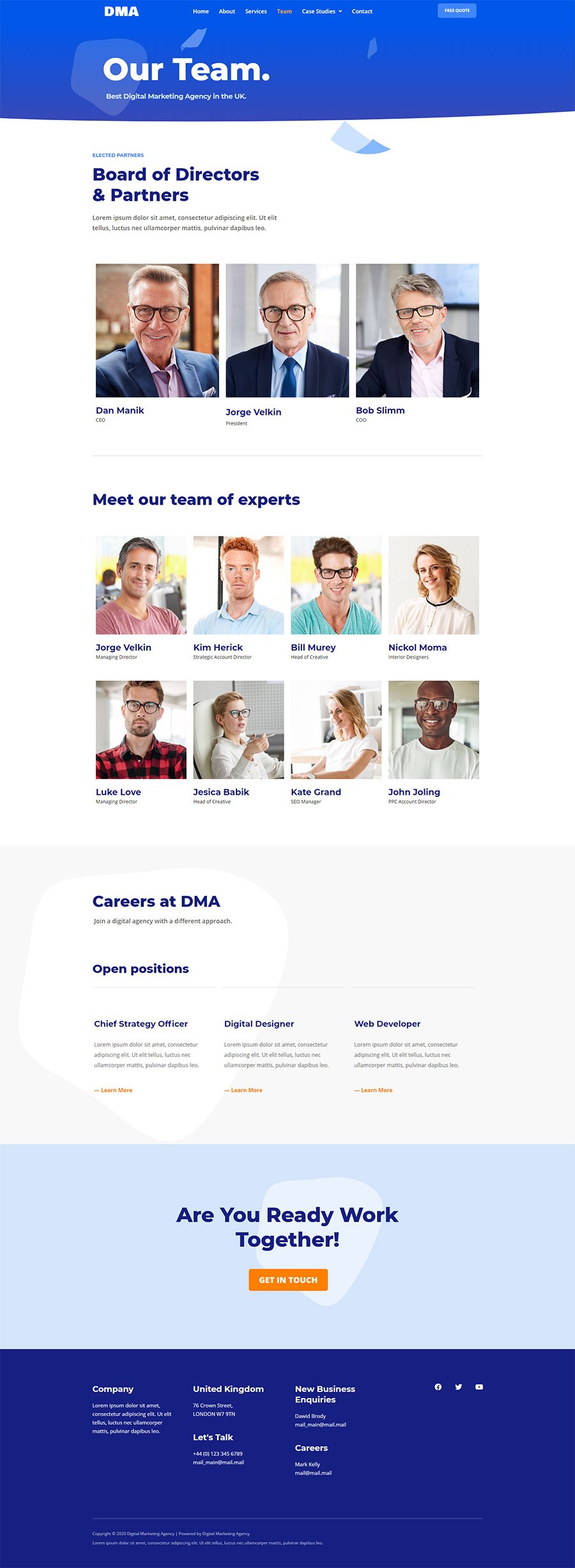 DMA – Digital Marketing Agency Template Kit - Image 5