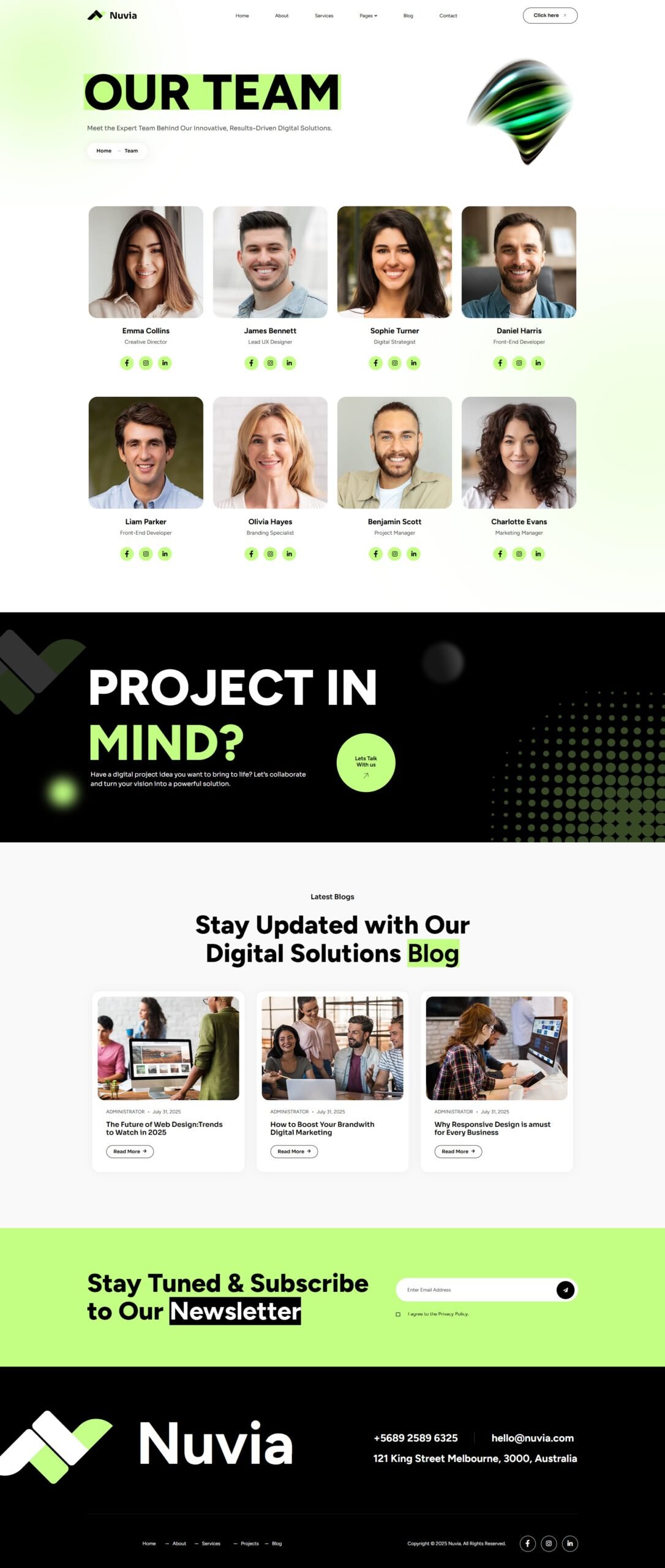 Nuvia – Digital Agency Elementor Template Kit - Image 6