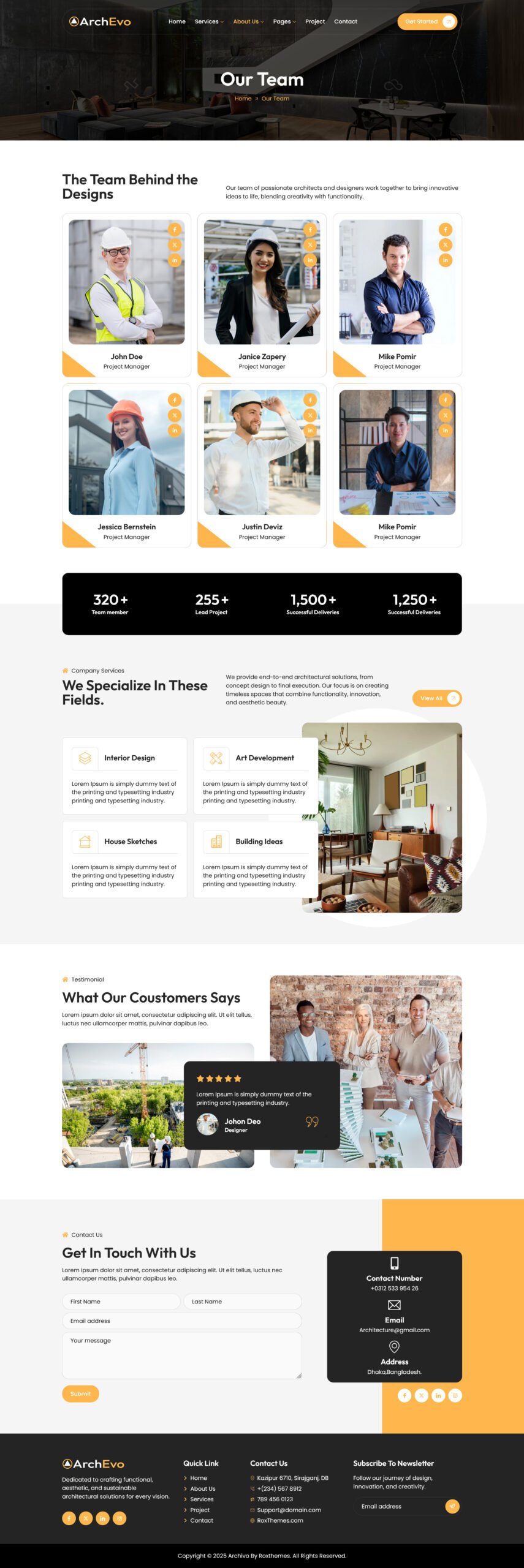 ArchEvo – Architecture and Interior Design Elementor Template Kit - Image 7