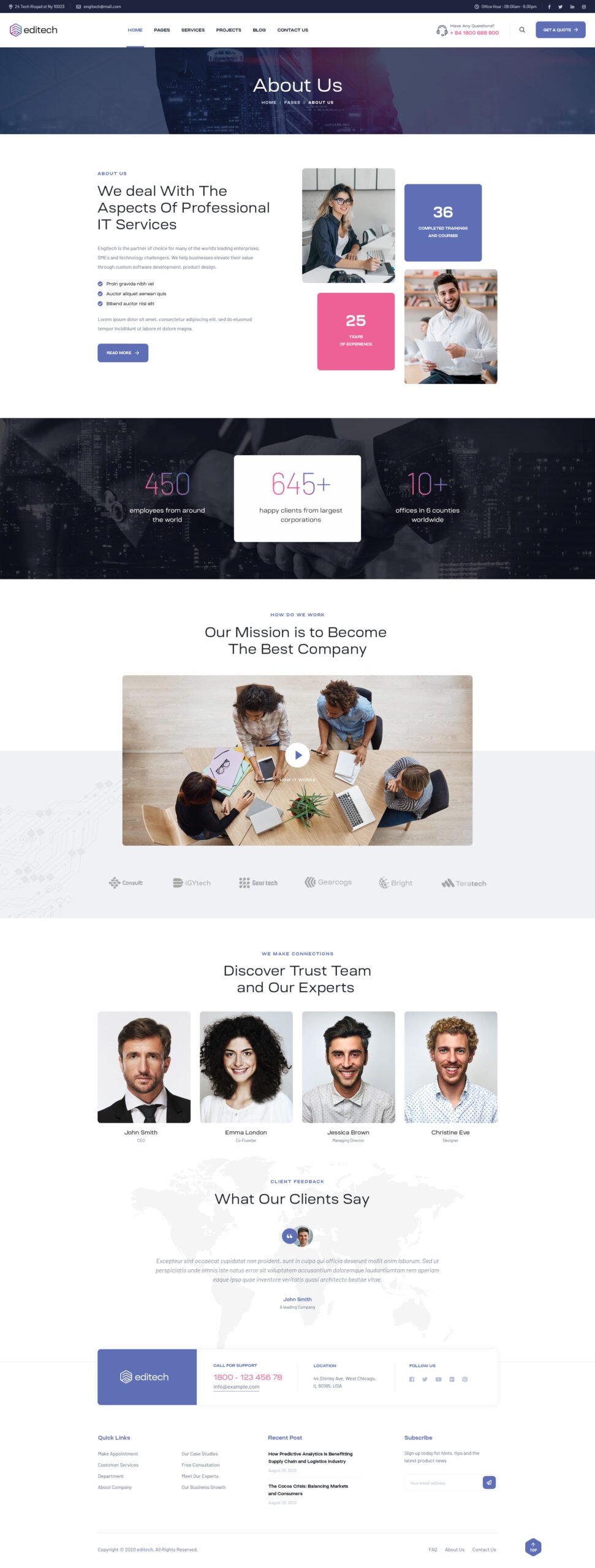 Editech – Corporate Business WordPress Theme - Image 4