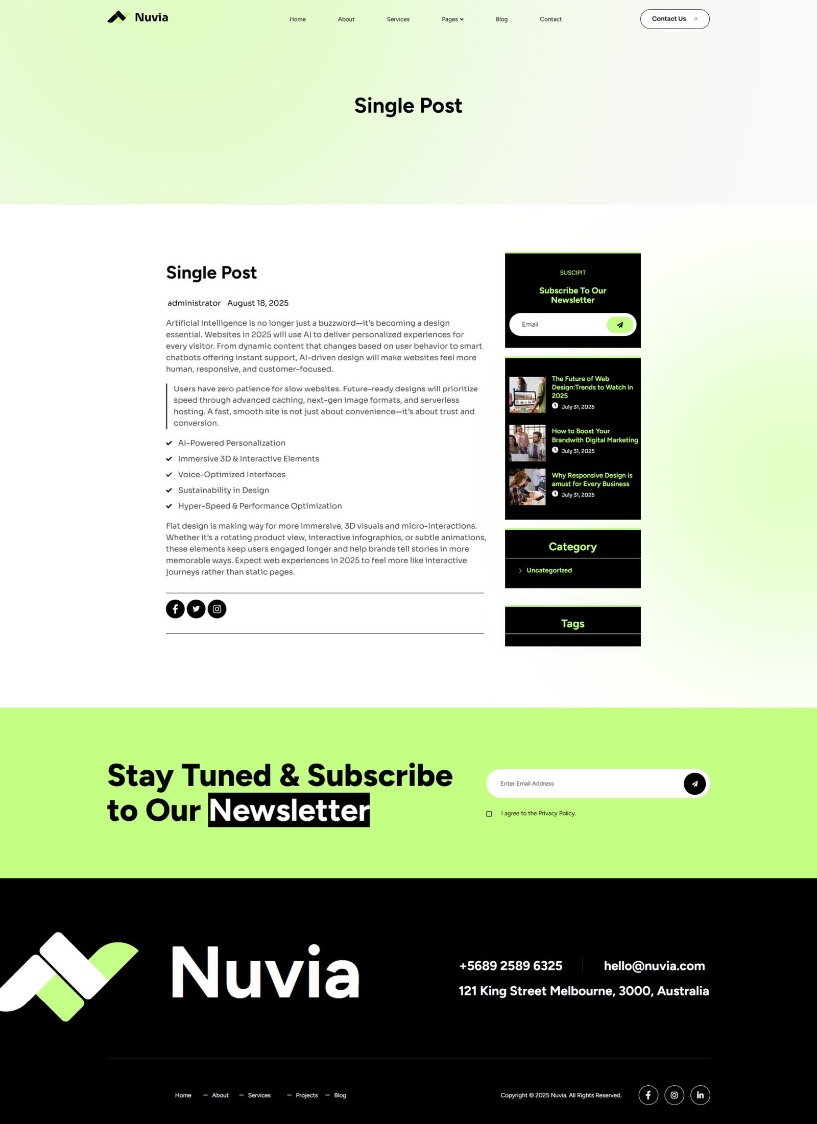 Nuvia – Digital Agency Elementor Template Kit - Image 9
