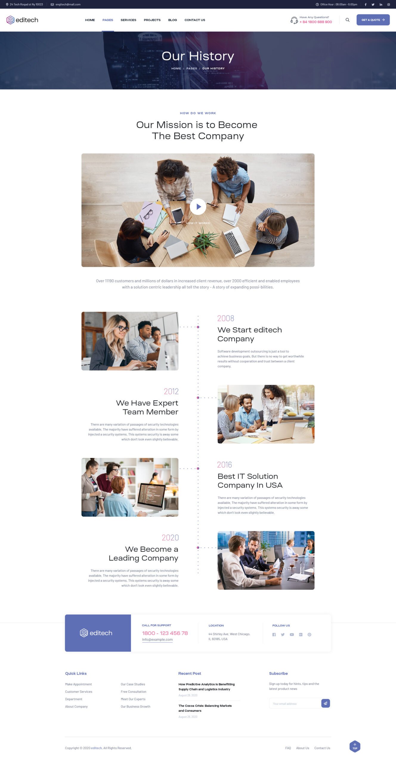 Editech – Corporate Business WordPress Theme - Image 2
