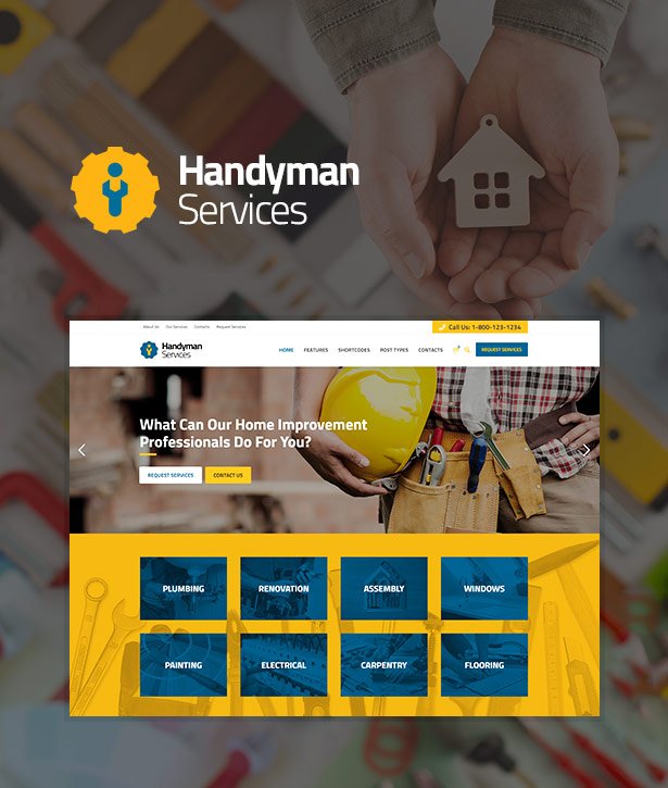 Handyman Services – Construction and Renovation WordPress Theme - Image 2