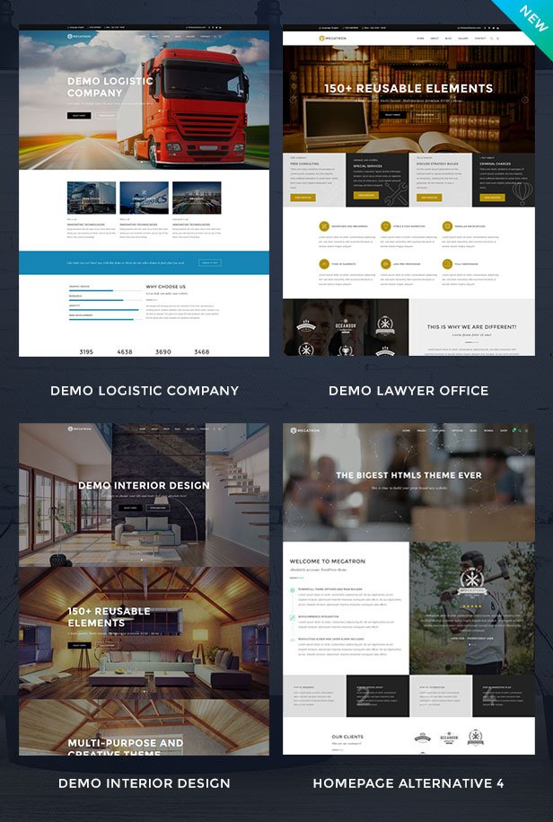 Megatron – Best Responsive MultiPurpose WordPress Theme - Image 2