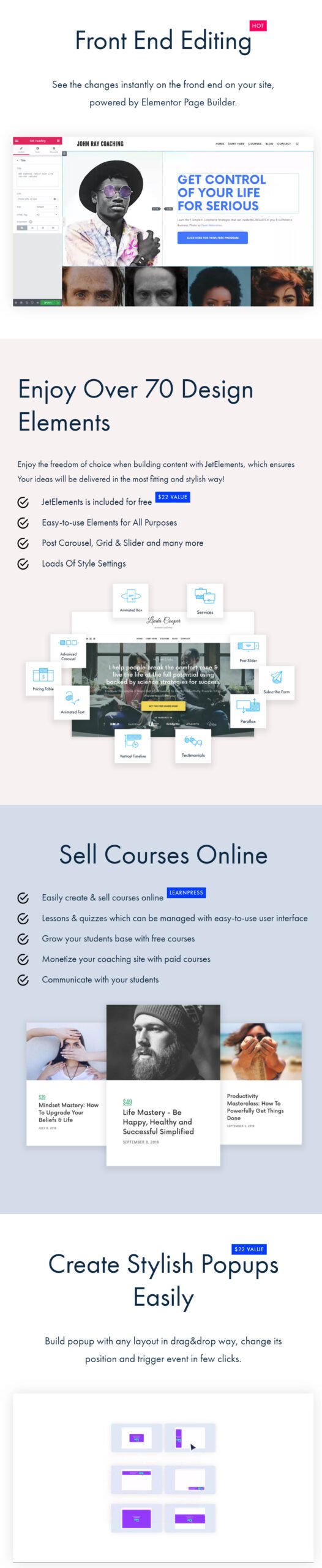 Efor – Coaching and Online Courses WordPress Theme - Image 5