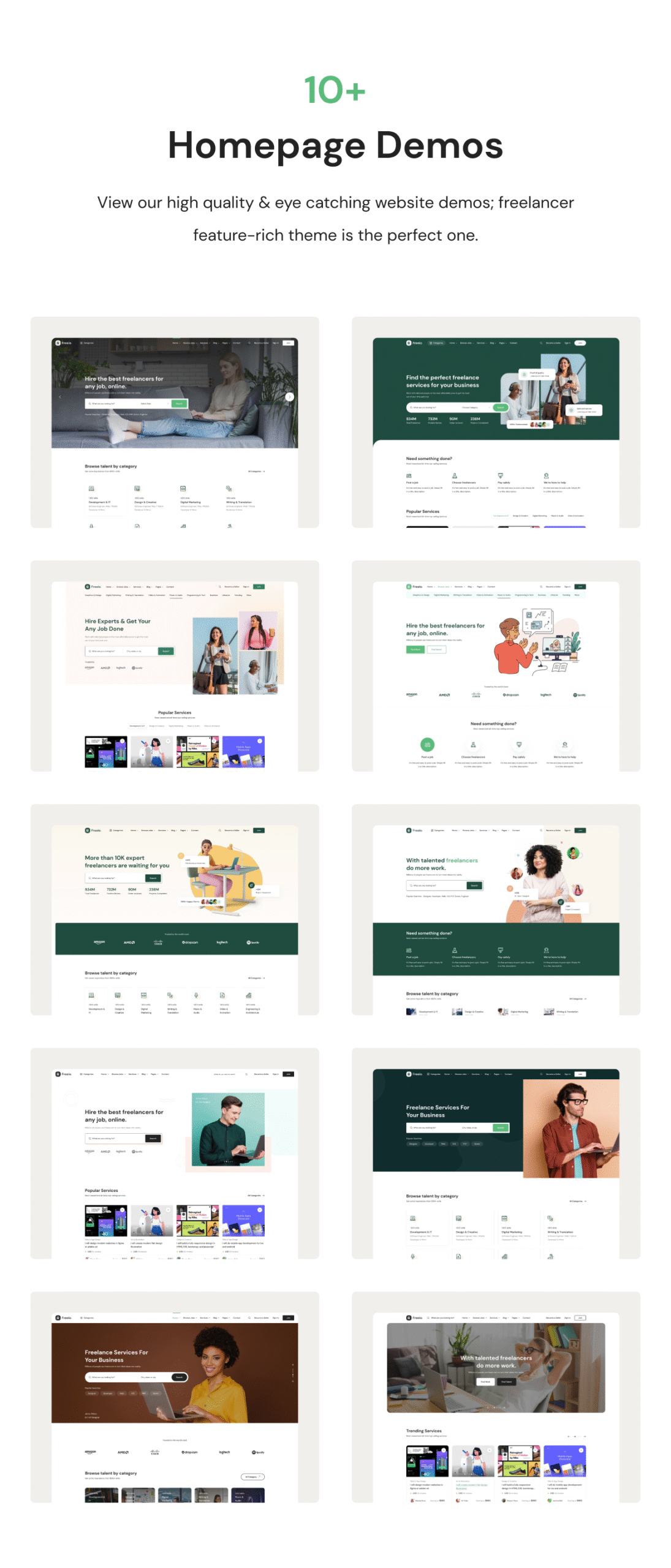 Freeio – Freelance Marketplace WordPress Theme - Image 4