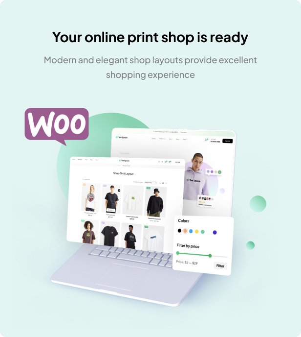 TeeSpace – Print Custom T-shirt Designer WordPress theme - Image 2