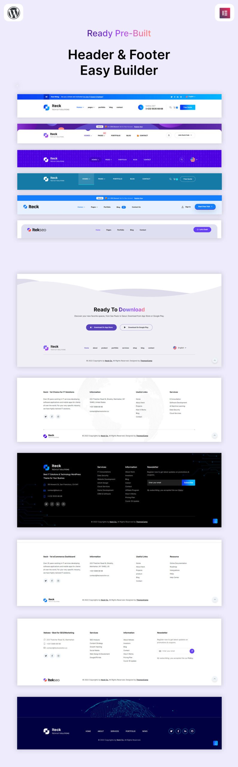 Iteck Software and Technology WordPress Theme - Image 4