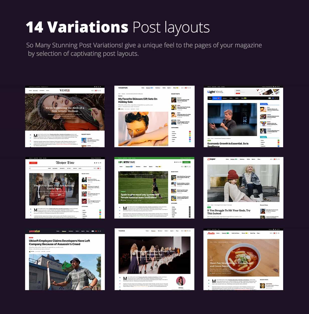 Wesper – WordPress Theme for Blogs and Magazines - Image 6