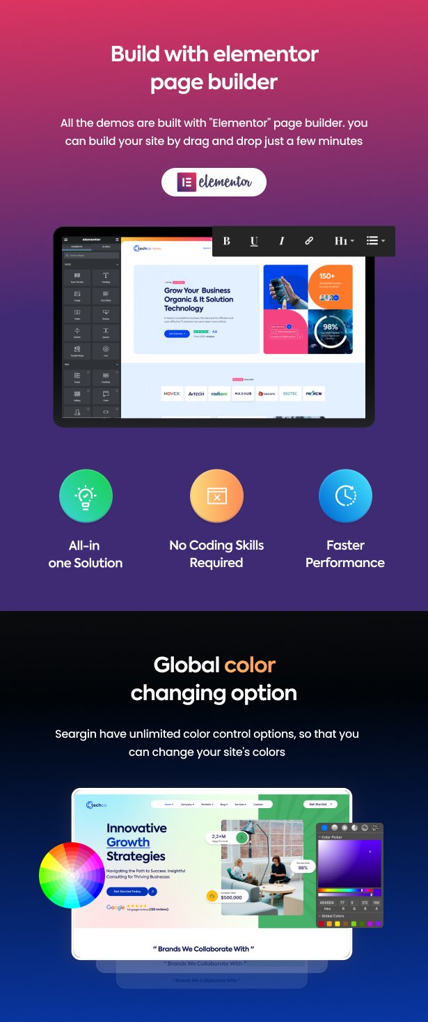 Techco – IT Solutions and Business WordPress Theme - Image 4